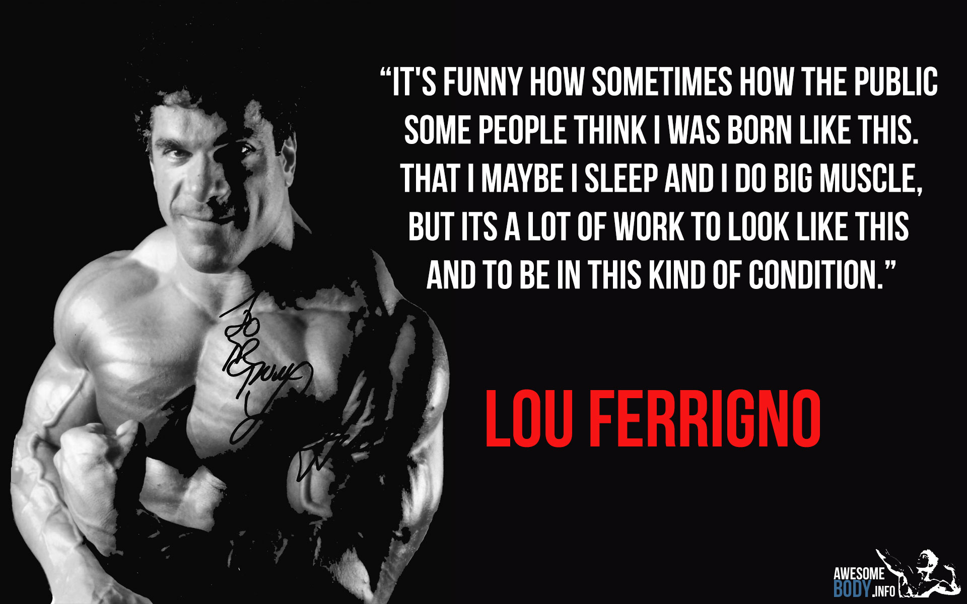 Lou Ferrigno's quote #3
