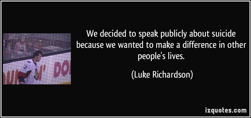 Luke Richardson's quote