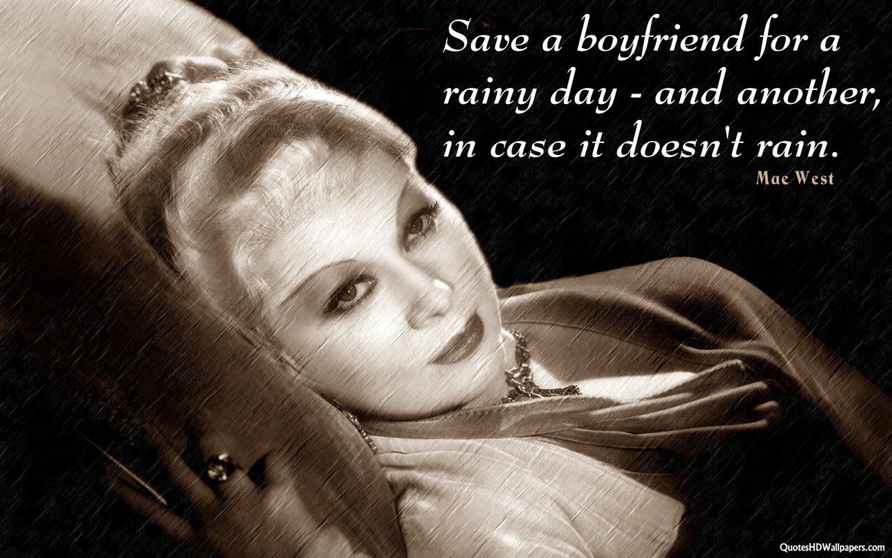 Mae West's quote #5