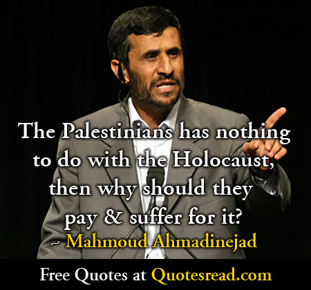 Mahmoud Ahmadinejad's quote #5