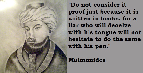Maimonides's quote #2