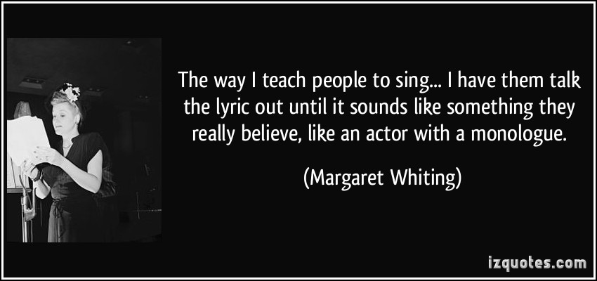 Margaret Whiting's quote