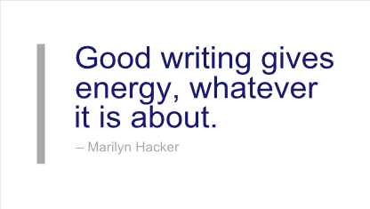 Marilyn Hacker's quote #6