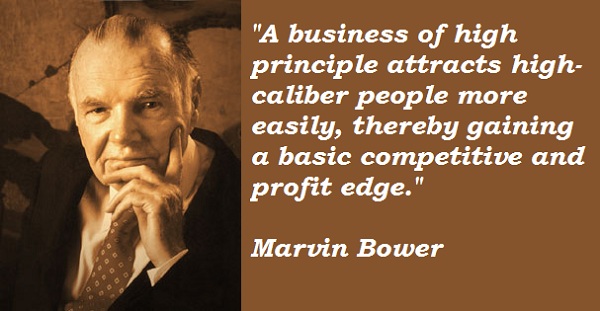 Marvin Bower's quote