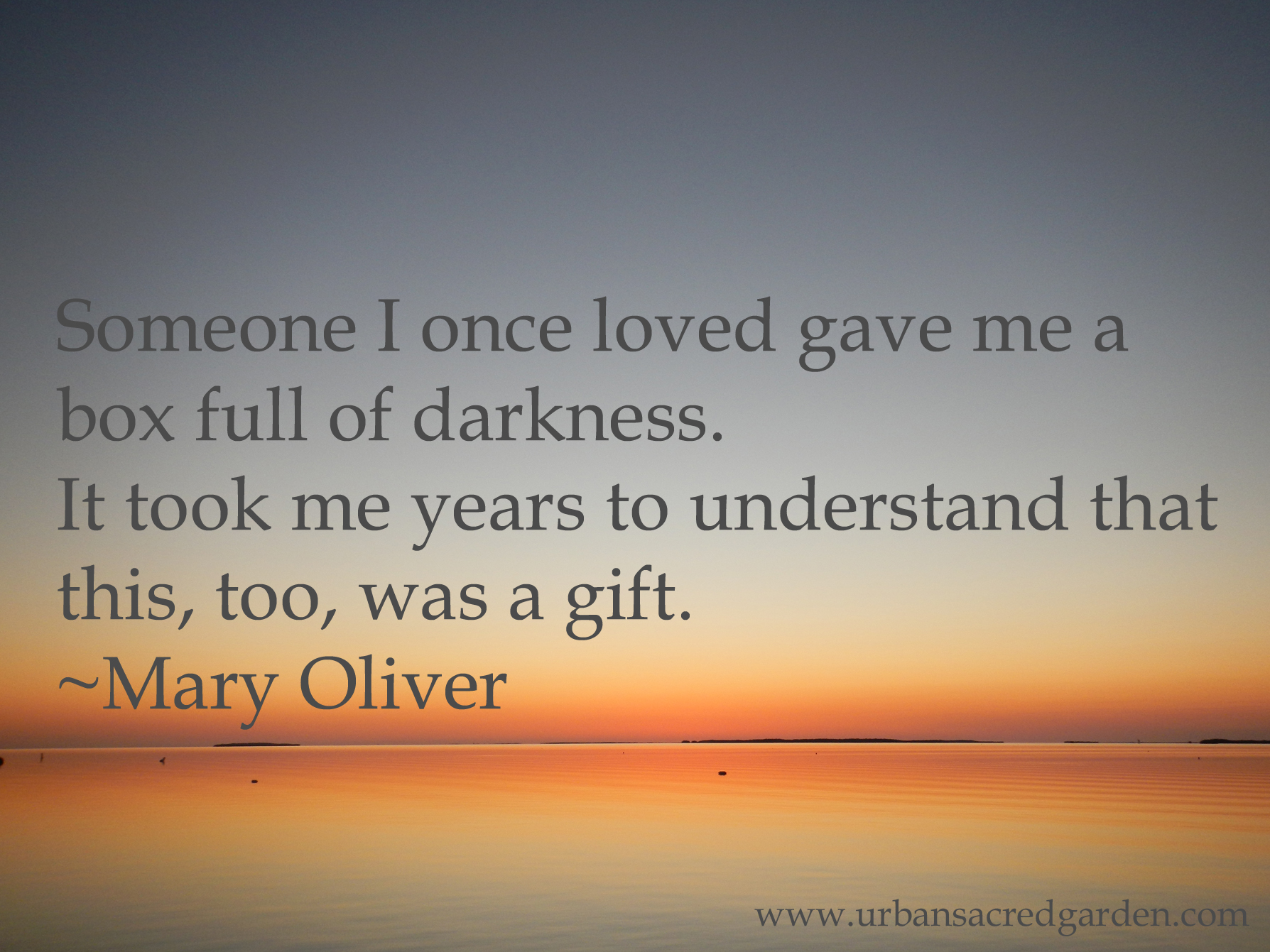 Mary Oliver's quote #1