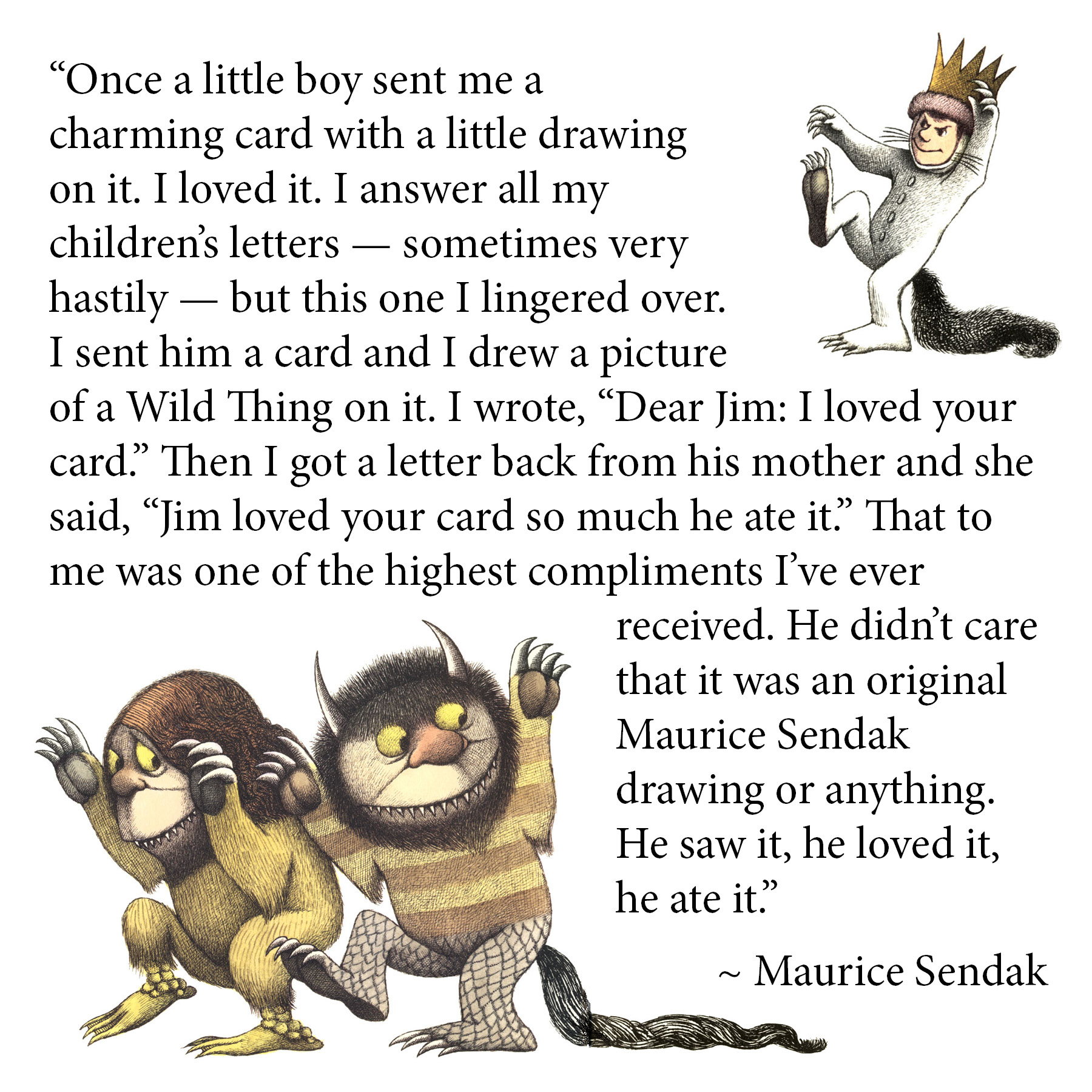 Maurice Sendak's quote #1