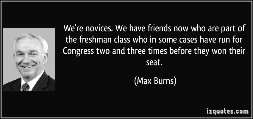 Max Burns's quote