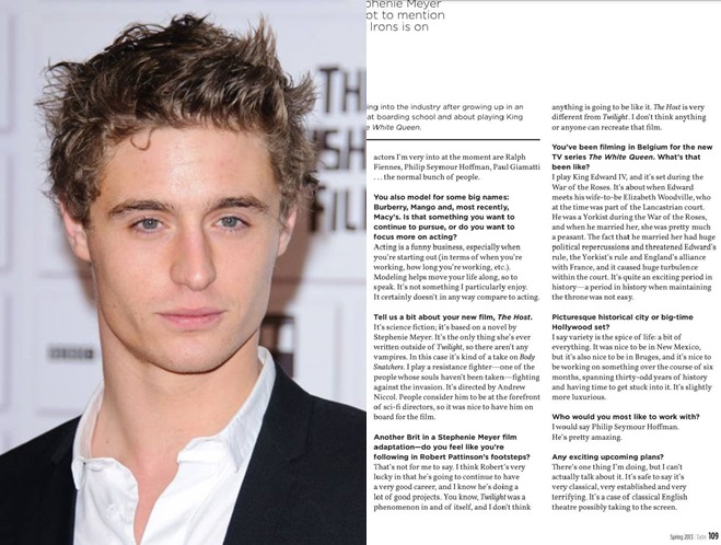 Max Irons's quote #7