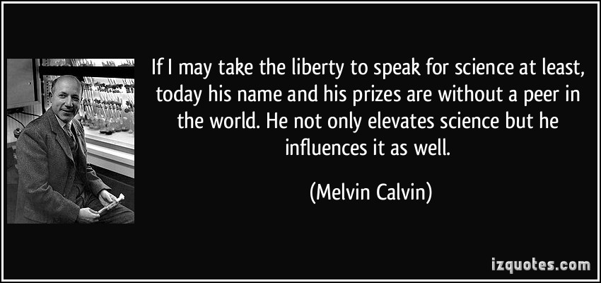 Melvin Calvin's quote #1