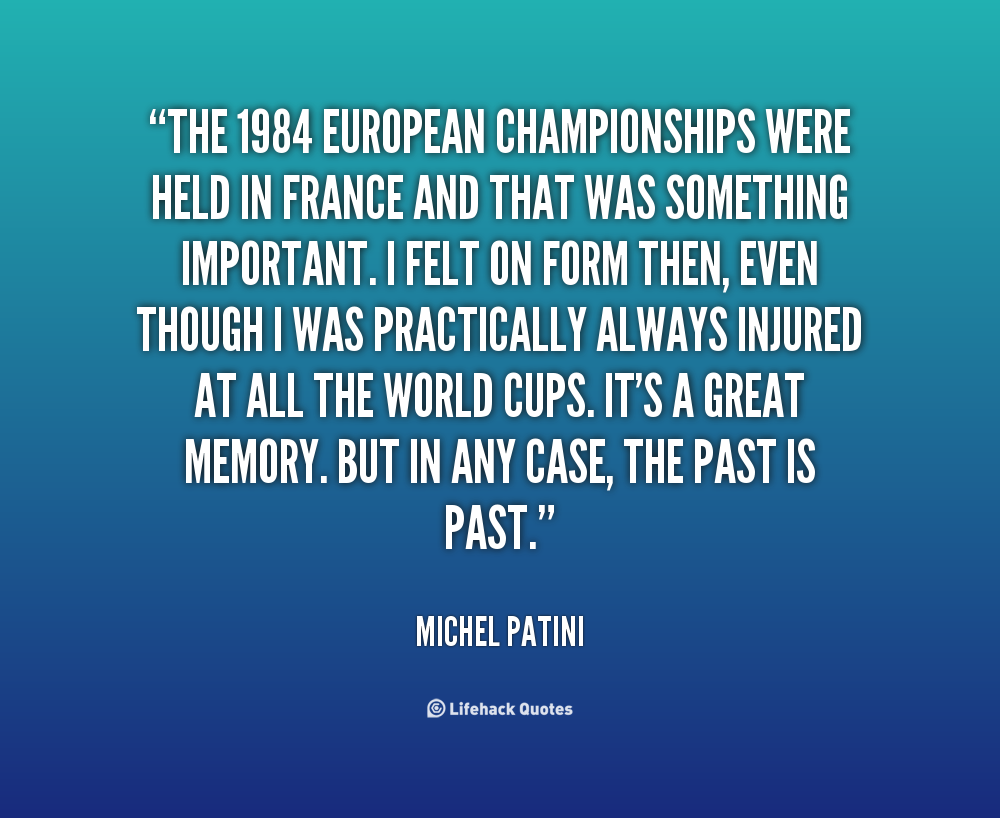 Michel Patini's quote #8