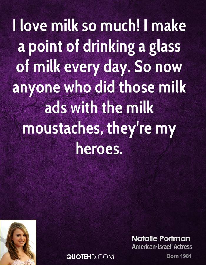 Milk quote #4