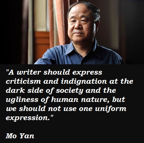 Mo Yan's quote #1