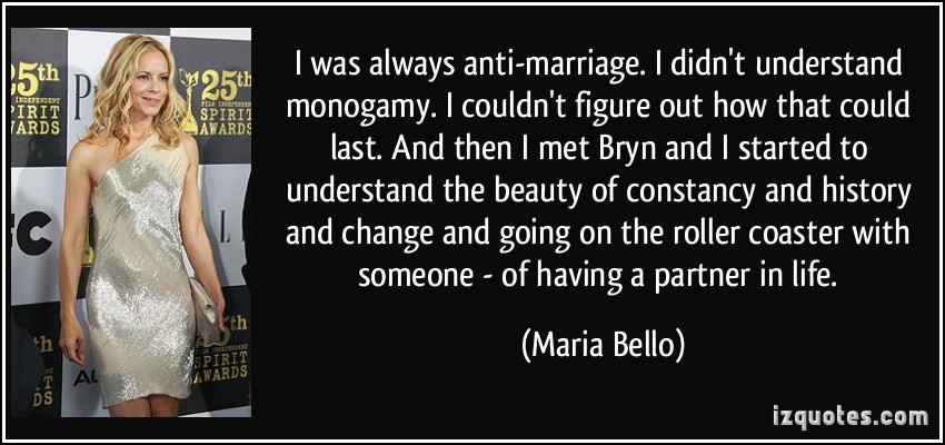 Monogamy quote #3