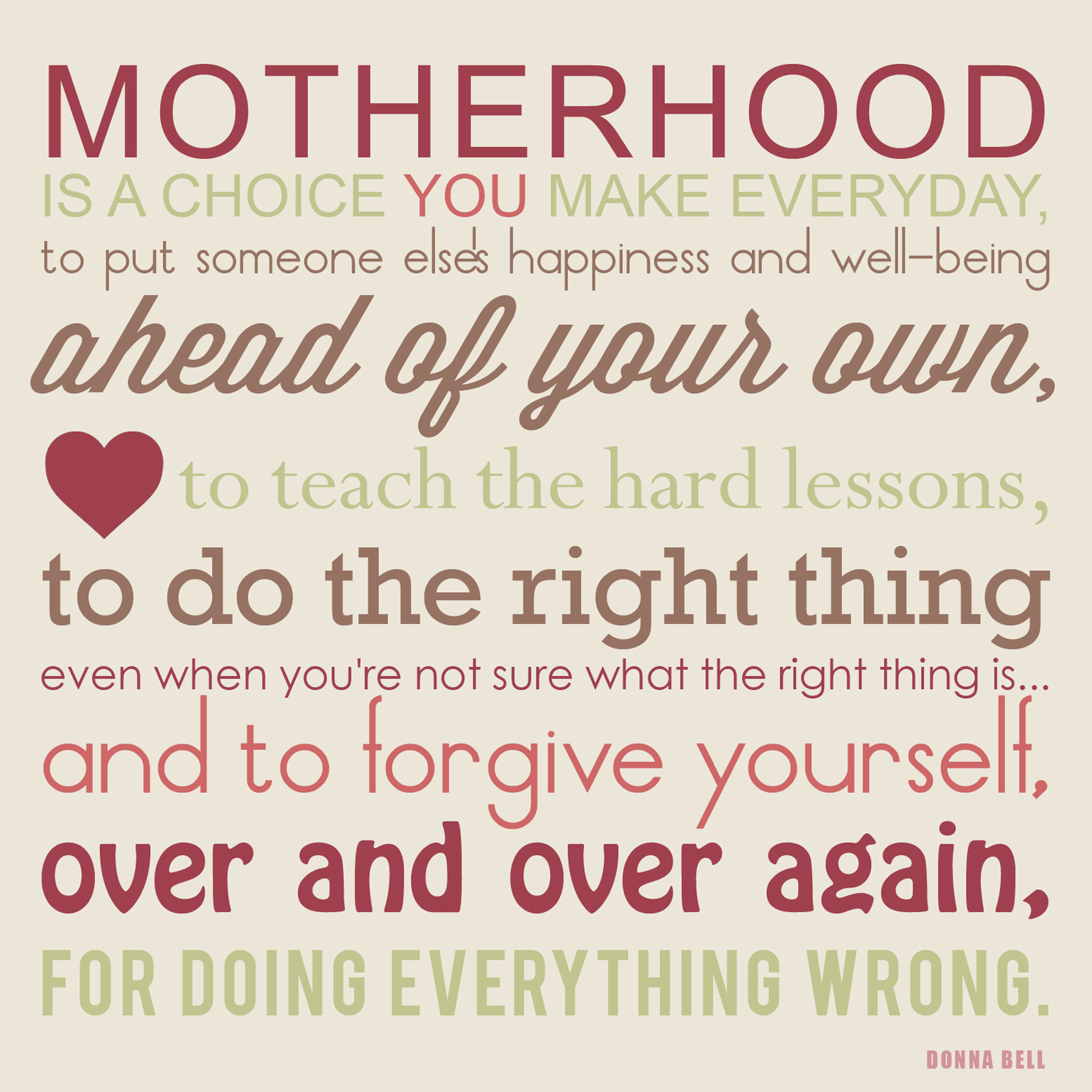 Motherhood quote #7