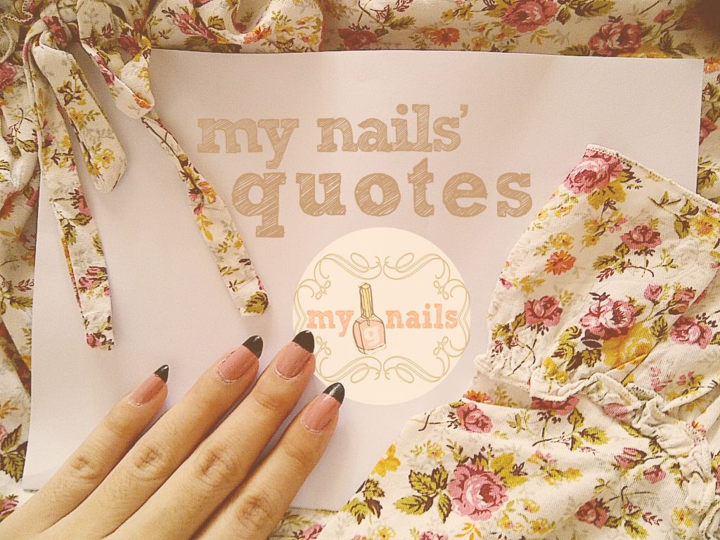 "Nail art is a way to show off your personality without saying a word." - wide 3