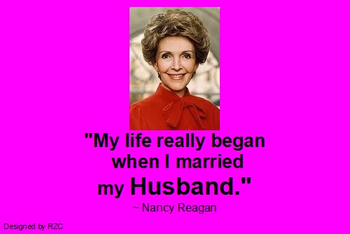 Nancy Reagan quote #2