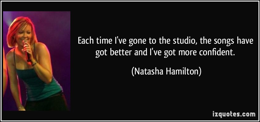 Natasha Hamilton's quote #3