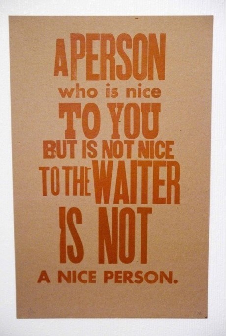 Nice Person quote