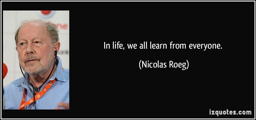 Nicolas Roeg's quote