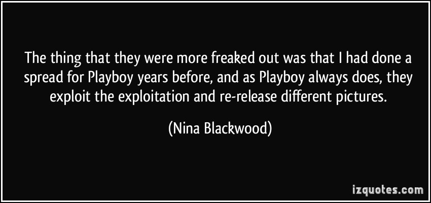Nina Blackwood's quote #1