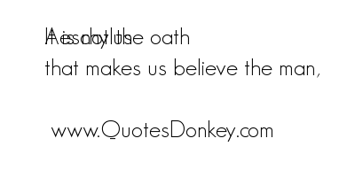 Oath quote