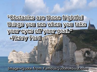 Obstacles quote #5