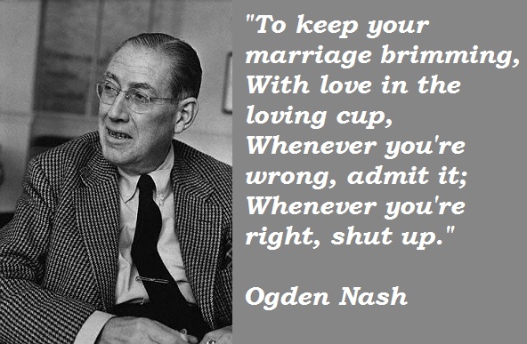 Ogden Nash's quote #2