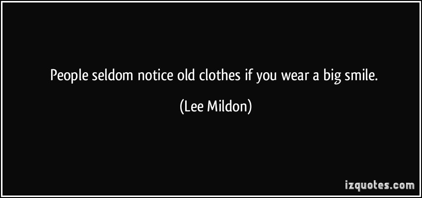 Old Clothes quote