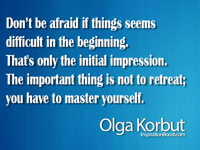 Olga Korbut's quote