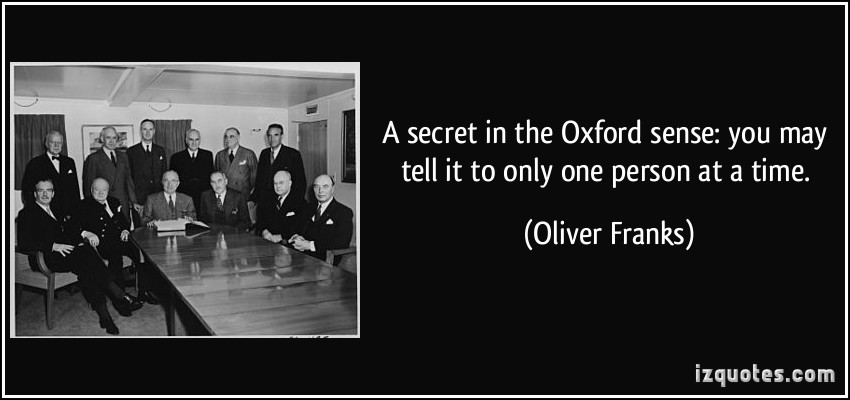 Oliver Franks's quote