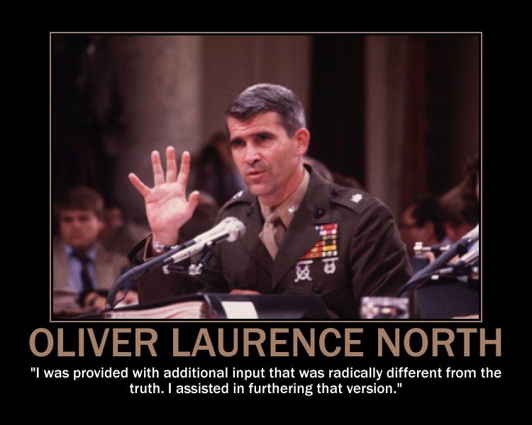 Oliver North's quote