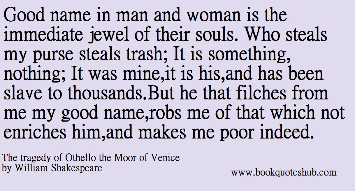 Othello quote #1