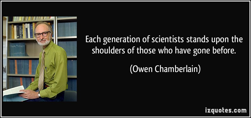 Owen Chamberlain's quote #1