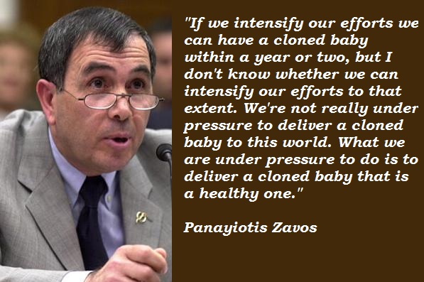 Panayiotis Zavos's quote