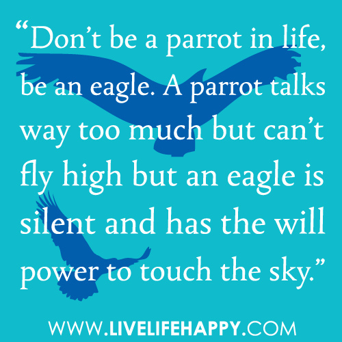 Parrots quote