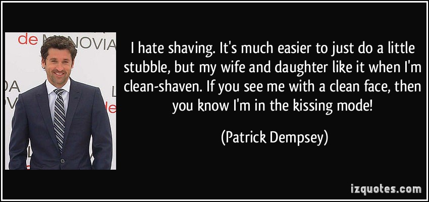 Patrick Dempsey's quote