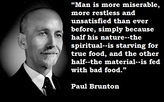 Paul Brunton's quote