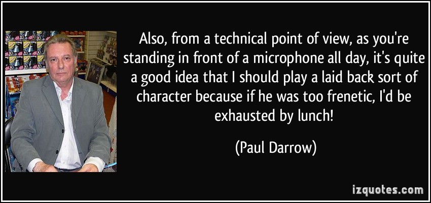 Paul Darrow's quote #3