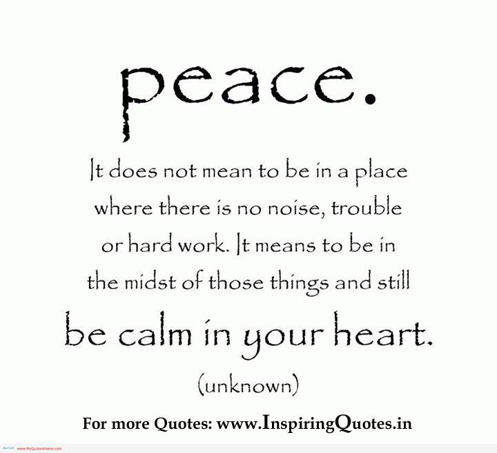 Peaceful quote #4