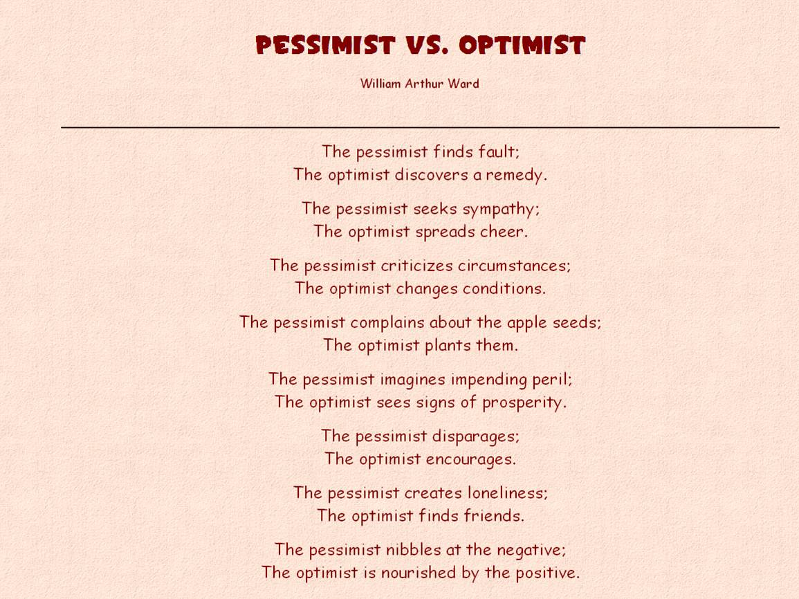 Pessimist quote #6