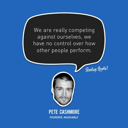 Pete Cashmore's quote