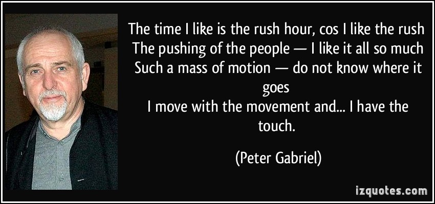 Peter Gabriel's quote #1