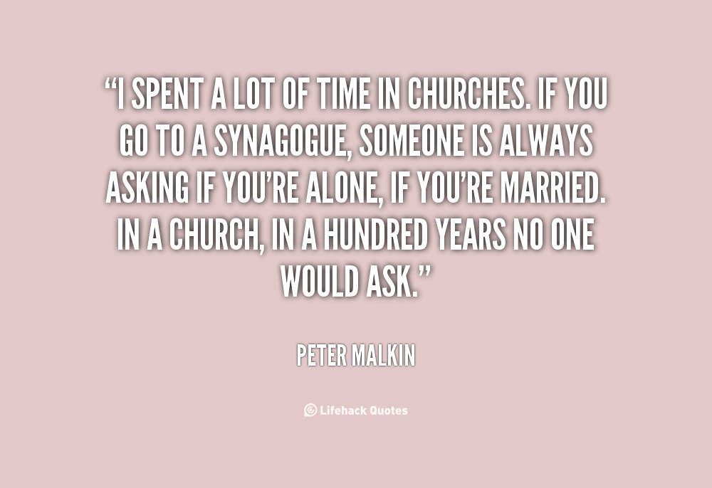 Peter Malkin's quote