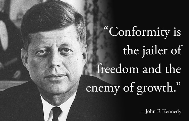 President Kennedy quote