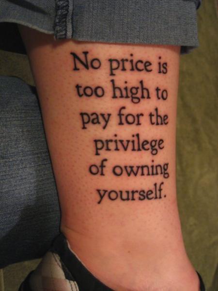 Privilege quote #2