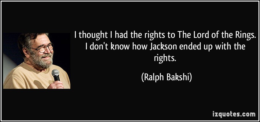 Ralph Bakshi's quote #2