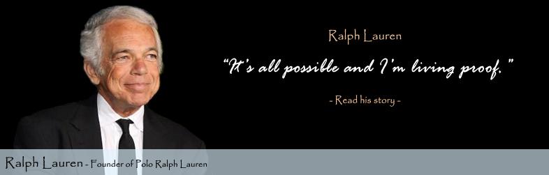 Ralph Lauren's quote
