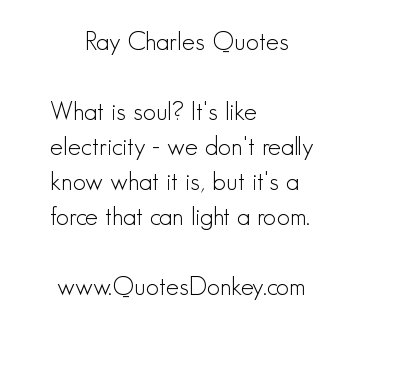 Ray Charles quote