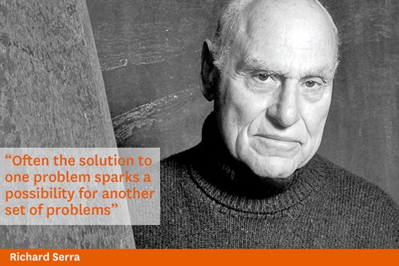 Richard Serra's quote