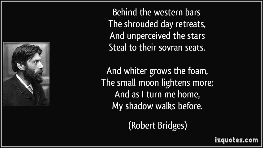 Robert Bridges's quote